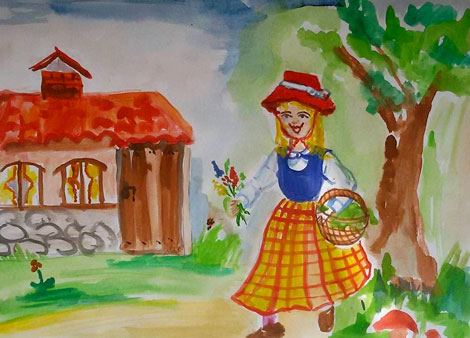 „Червената шапчица“ - Цвятко Караджов, 3 „б“ клас, ОУ „20 април“