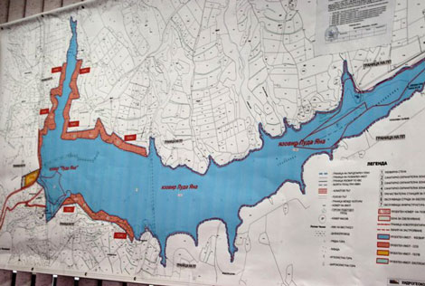 язовир-карта